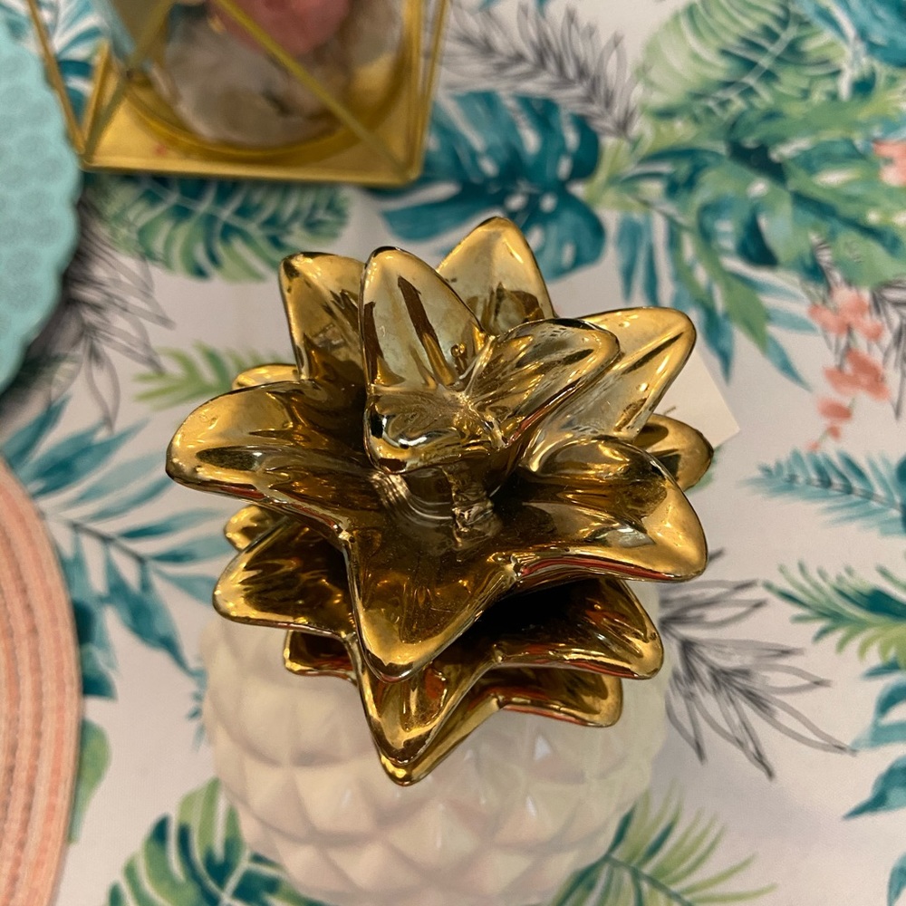 Pineapple white and gold apropos home collection - Picture 4 of 9